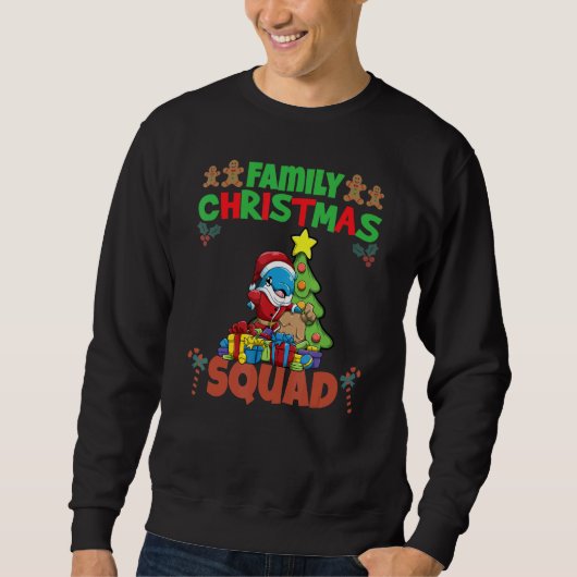 Sweatshirt Family Matching Christmas Squad X-Mas Holidays_3 (Devant)
