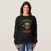 Sweatshirt Family Matching Christmas Squad X-Mas Holidays Pre (Devant entier)