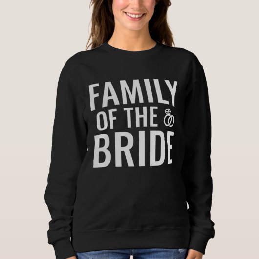 Sweatshirt Family Of The Bride (Devant)