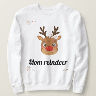 Sweatshirt Family Reindeer Matching Mugs