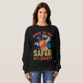 Sweatshirt Family Safari  This Is My Safari (Devant entier)