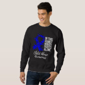 Sweatshirt Family Support Child Abuse Awareness (Devant entier)