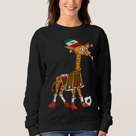 Sweatshirt Fan de girafe Mexique (Devant)