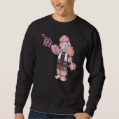 Sweatshirt Fan Poodle Croatia (Devant)