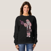 Sweatshirt Fan Poodle Croatia (Devant entier)