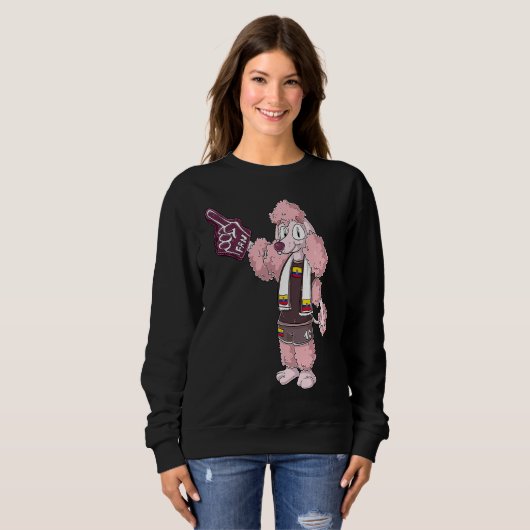 Sweatshirt Fan Poodle Ecuador (Devant entier)