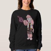 Sweatshirt Fan Poodle Ecuador (Devant)