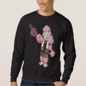 Sweatshirt Fan Poodle Ghana (Devant)