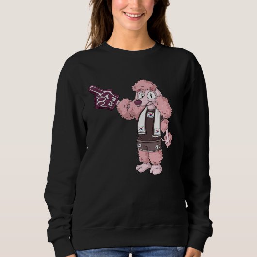 Sweatshirt Fan Poodle South Korea (Devant)