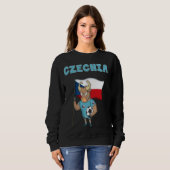 Sweatshirt Fan République tchèque (Devant entier)