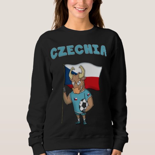 Sweatshirt Fan République tchèque (Devant)