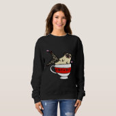Sweatshirt Fancy Legs Teacup Carlin Essential T-shirt 702 (Devant entier)