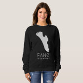 Sweatshirt Fanø Danemark Ile Fanö Coordonner Silhouette Ca (Devant entier)