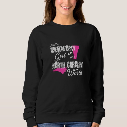 Sweatshirt Fantastique Chemise Vermont Juste Une Fille Vermon (Devant)