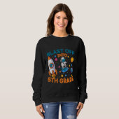 Sweatshirt Fantastique Coup De Feu Dans L'Espace Astronaut De (Devant entier)