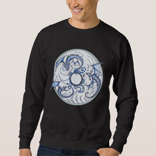 Sweatshirt Fantasy dragon  15 (Devant)