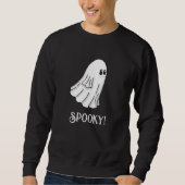 Sweatshirt Fantôme effrayant d'Halloween (Devant)