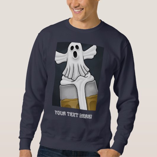 Sweatshirt Fantôme hantant Halloween (Devant)