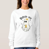 Sweatshirt Fantôme Mignon Drôle Halloween (Devant)