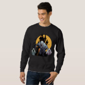 Sweatshirt Fantômes Grinning (Devant entier)
