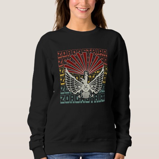 Sweatshirt Faravahar Zoroastrianism Zarathustra Symbol philos (Devant)