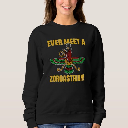 Sweatshirt Faravahar Zoroastrianism Zarathustra Symbol philos (Devant)