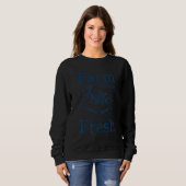 Sweatshirt Farm To Table Fresh Graphic Tractor Tractor Drivin (Devant entier)