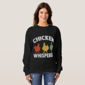 Sweatshirt Farmhouse Grange Poulet Whisperer (Devant entier)