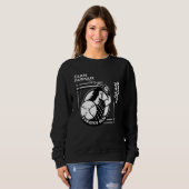 Sweatshirt Farnlie Clan devise gaélique Swordsman (Devant entier)