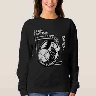 Sweatshirt Farnlie Clan devise gaélique Swordsman