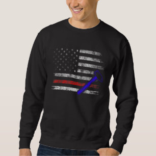 Sweatshirt Farrier Horseshoe Hoof Trimming Equine Shoeing 96