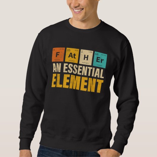 Sweatshirt Father An Essential Element  Period Fatheru2019s D (Devant)