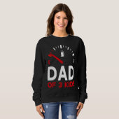 Sweatshirt Father of 3 children Father's Day Dad (Devant entier)
