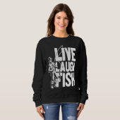 Sweatshirt Father's Day Fishing Fisherman  7 (Devant entier)