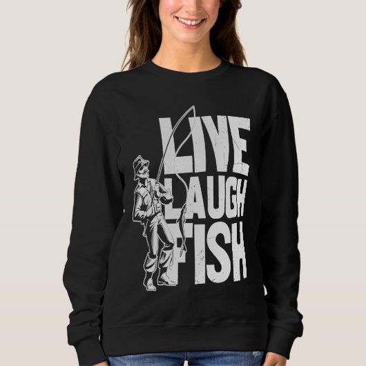 Sweatshirt Father's Day Fishing Fisherman  7 (Devant)