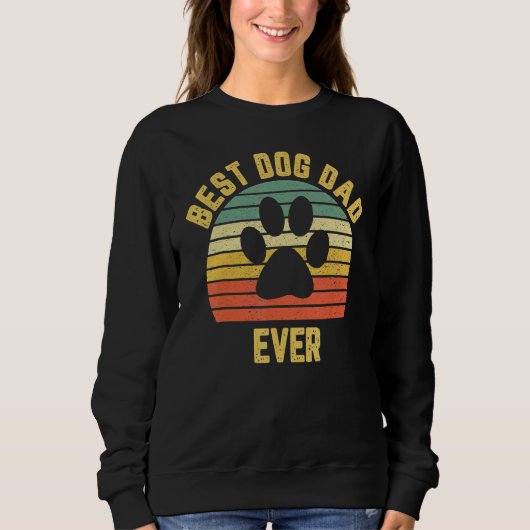 Sweatshirt Fathers Day For Dad Dog Dog Dad For Men (Devant)
