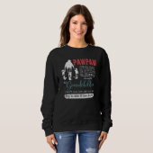 Sweatshirt Father's Day Pawpaw Pawpaw Grandpa (Devant entier)