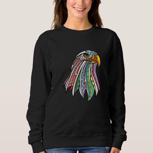 Sweatshirt Faucon pèlerin Oiseau canard buse Ornithologue (Devant)