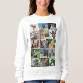 Sweatshirt Faune 15 animaux capturés dans la nature (Devant)