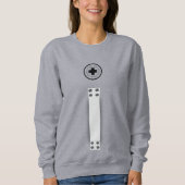 Sweatshirt Faux Straîtjacket Insane Asile Costume Halloween (Devant)