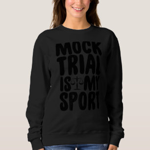Sweatshirt Faux Trail Est Mon Suit Avocat Femmes Avocate Just