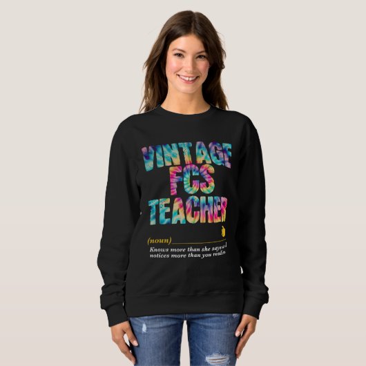 Sweatshirt FCS Teacher Appreciation Week Back to School  2 (Devant entier)