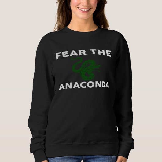 Sweatshirt Fear The ANACONDA  ANACONDAS (Devant)