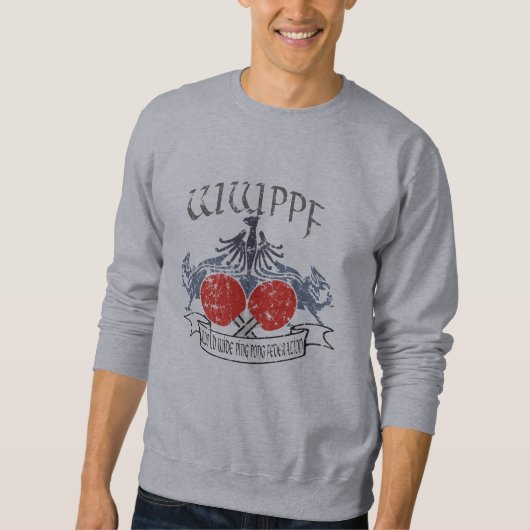 Sweatshirt Fédération mondiale de ping-pong (Devant)