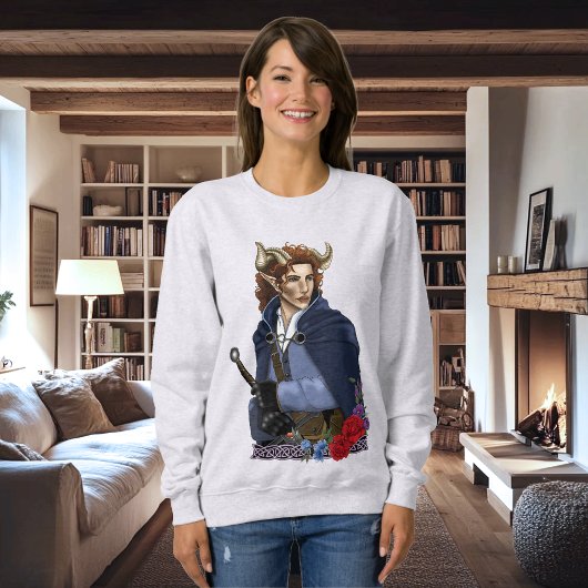 Sweatshirt Fée cornu Faune Fantastique 