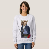 Sweatshirt Fée cornu Faune Fantastique  (Devant entier)