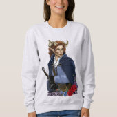 Sweatshirt Fée cornu Faune Fantastique  (Devant)