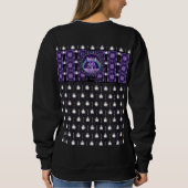 Sweatshirt Fée de pluie violette (Dos)