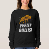 Sweatshirt Feelin Bullish Cryptocurrency Blockchain Trader Cr (Devant)