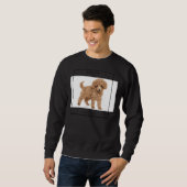 Sweatshirt Feelin Poodle (Devant entier)
